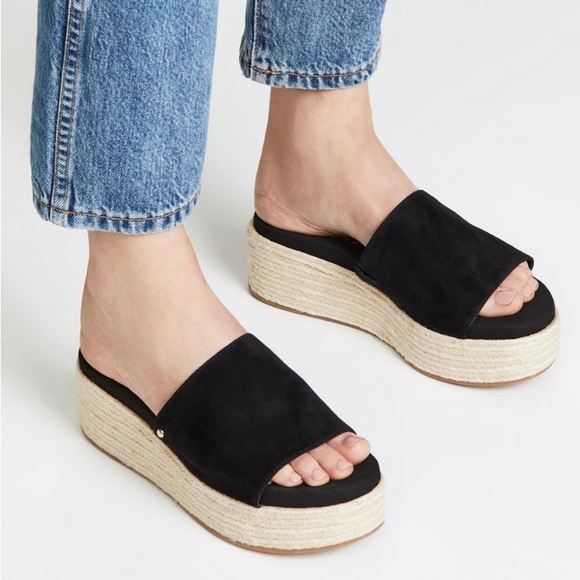 Sam Edelman Weslee Suede PlatformEspadrille Slides - Picture 13 of 13